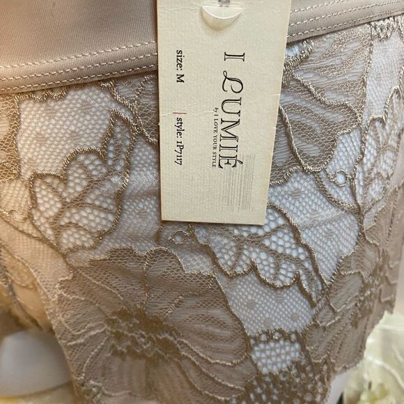 💥 I Lumie Boy short Sexy Floral Lace  Panties M - Picture 7 of 11